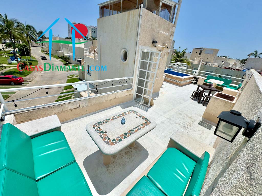 Puente del Mar Crystal II Casa 5 - Roof garden 12